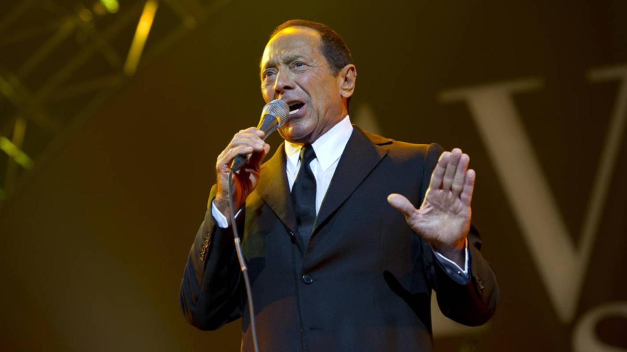 Paul Anka: Live in Switzerland background