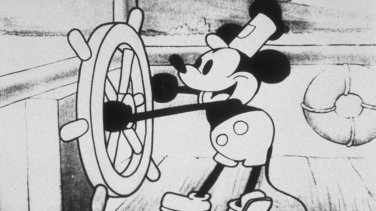 Scen från Steamboat Willie