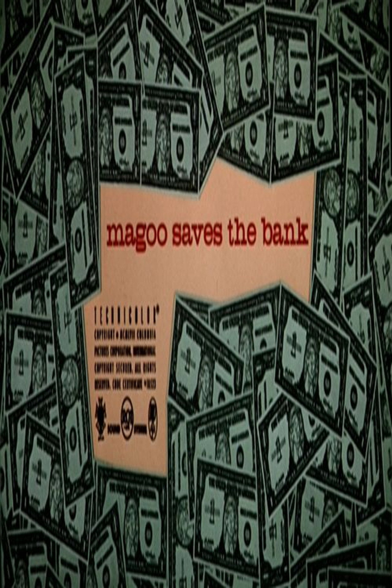 Magoo Saves the Bank filmaffisch