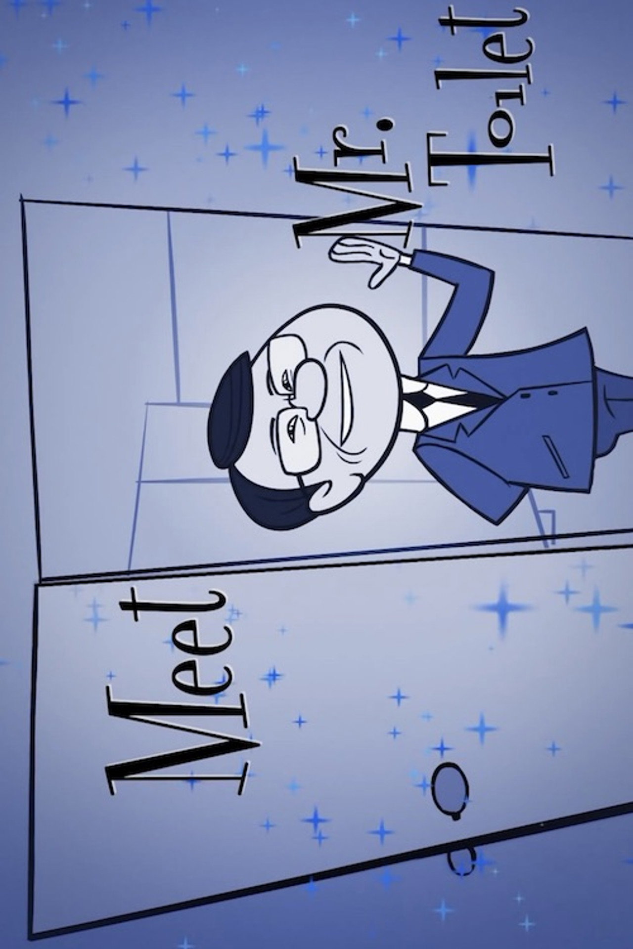 Meet Mr Toilet Backdrop