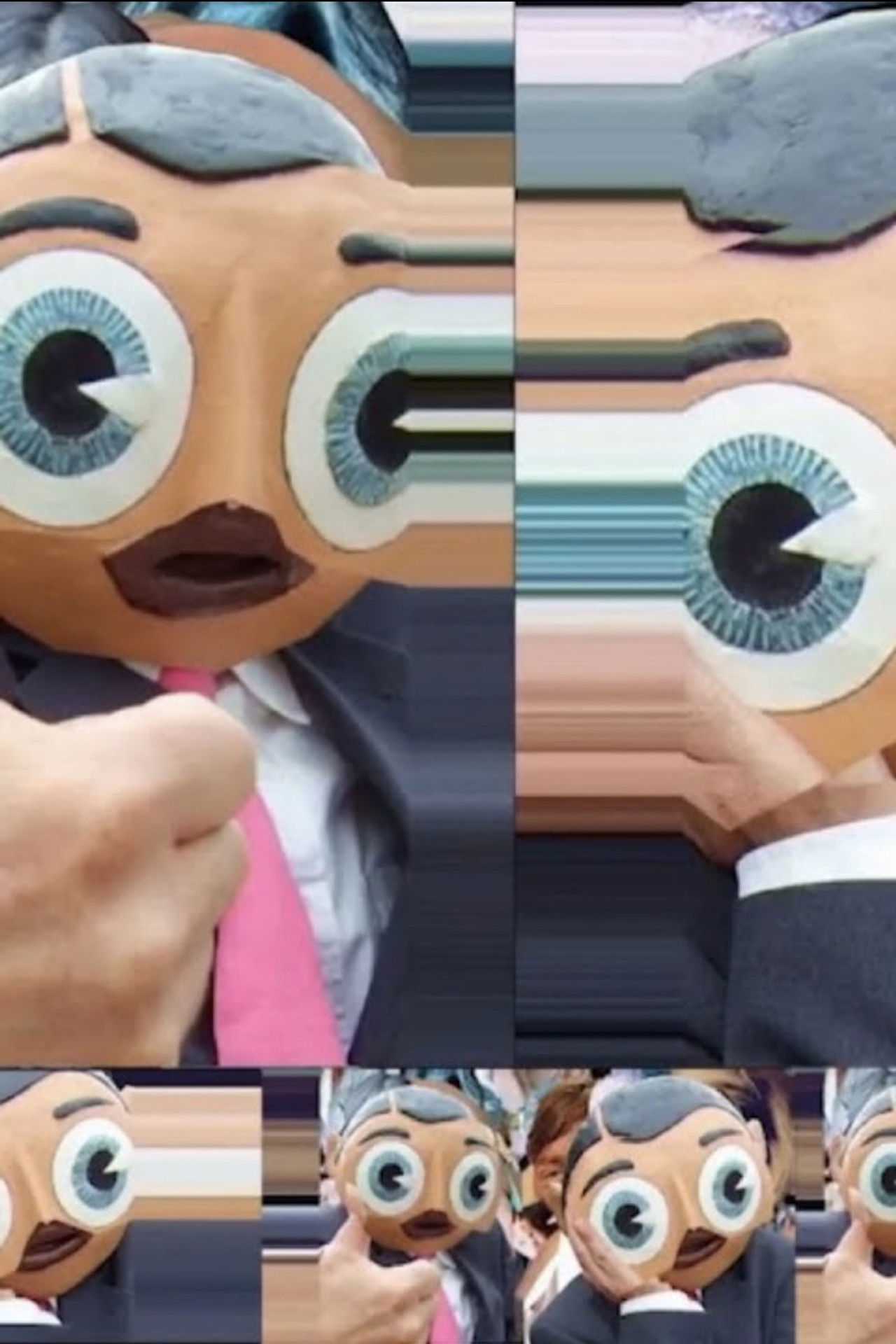 Aphex Twin live at Warehouse Project, Manchester 20/09/19 Backdrop