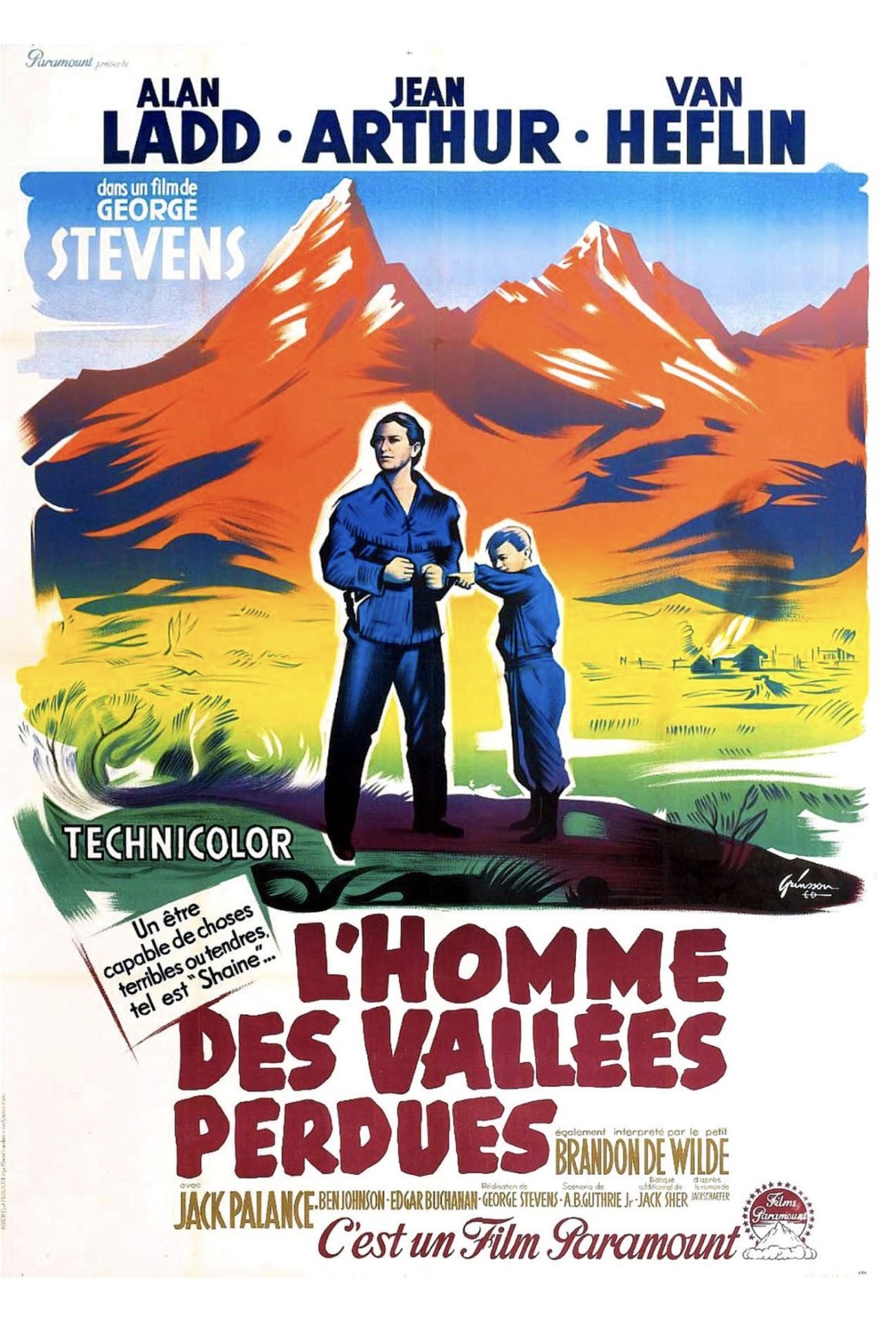 L'Homme des vallées perdues poster