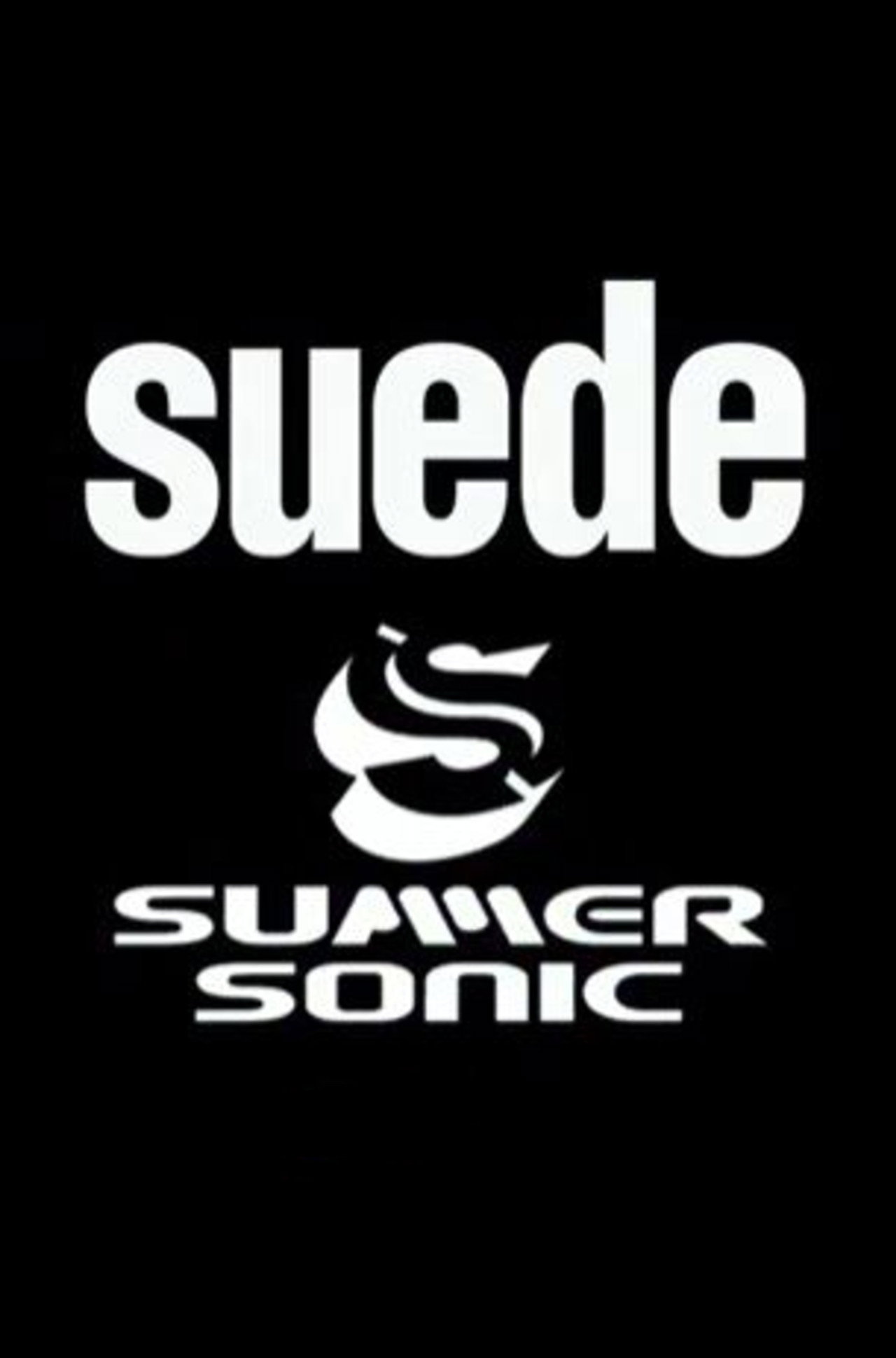 Suede - Live at Summersonic Festival, Japan filmaffisch