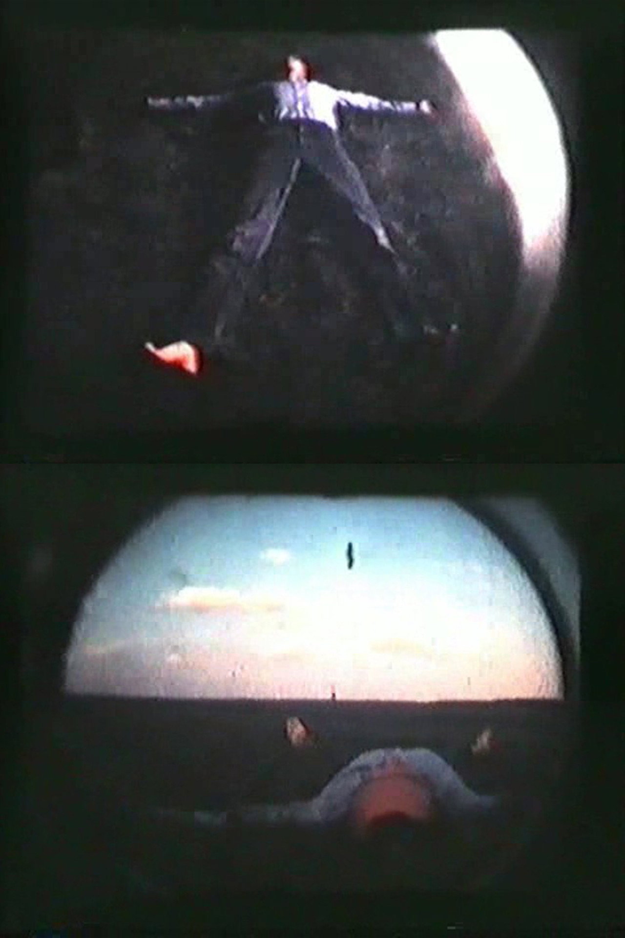 Homme centre l'univers filmaffisch