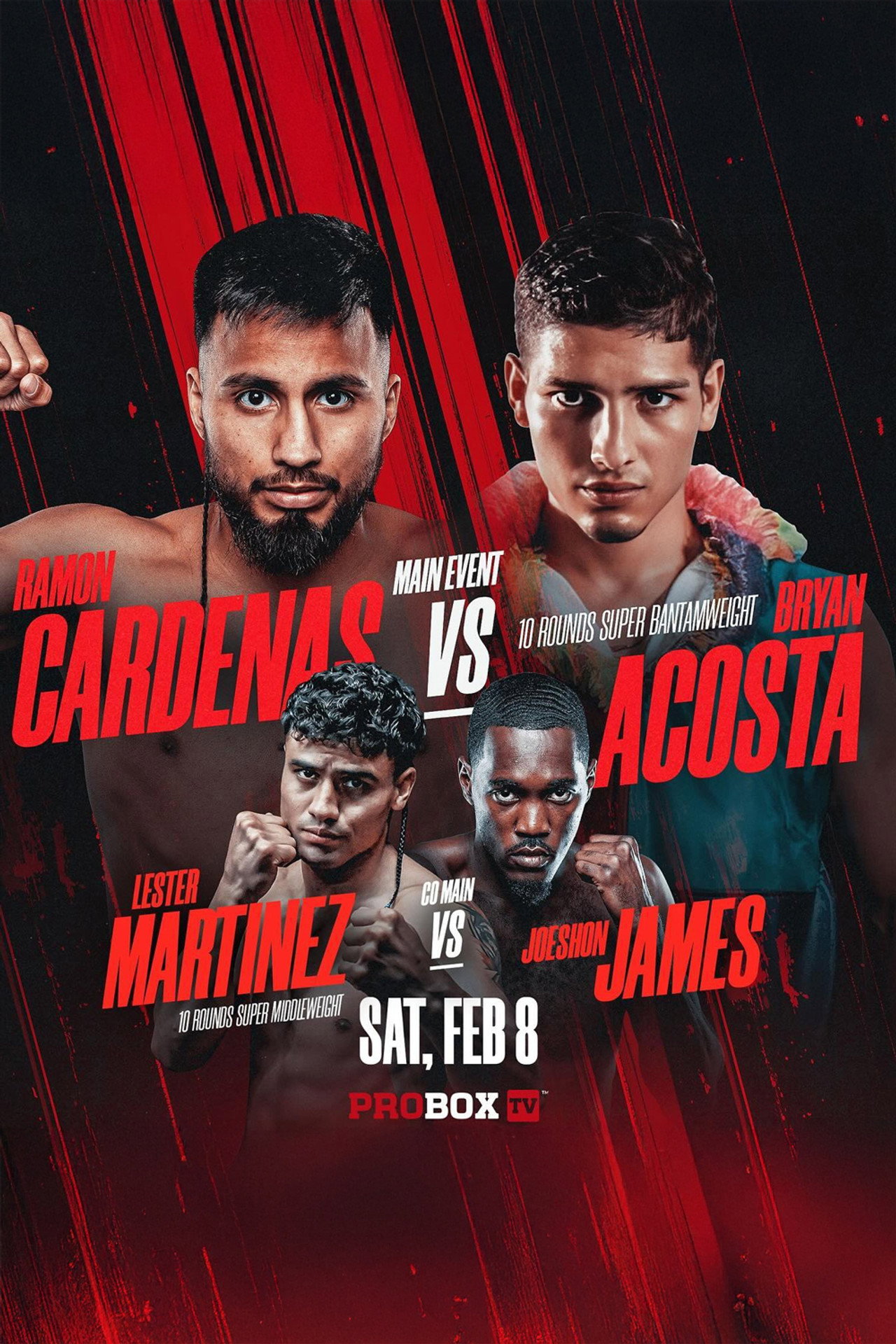 Ramon Cardenas vs. Bryan Acosta filmaffisch