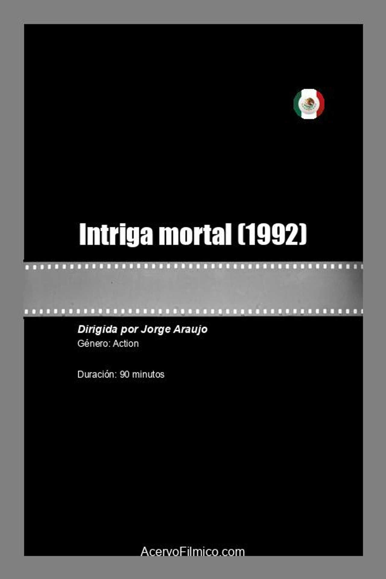 Intriga mortal filmaffisch