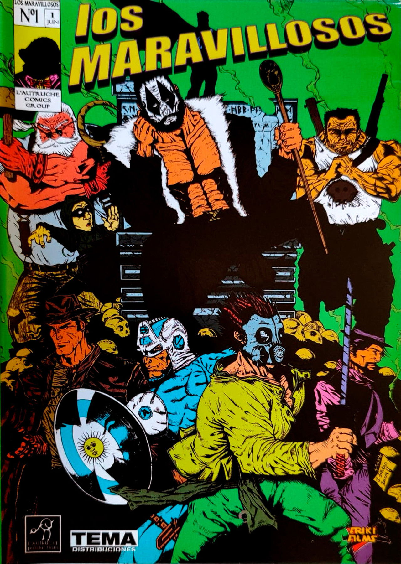 Los Maravillosos Backdrop