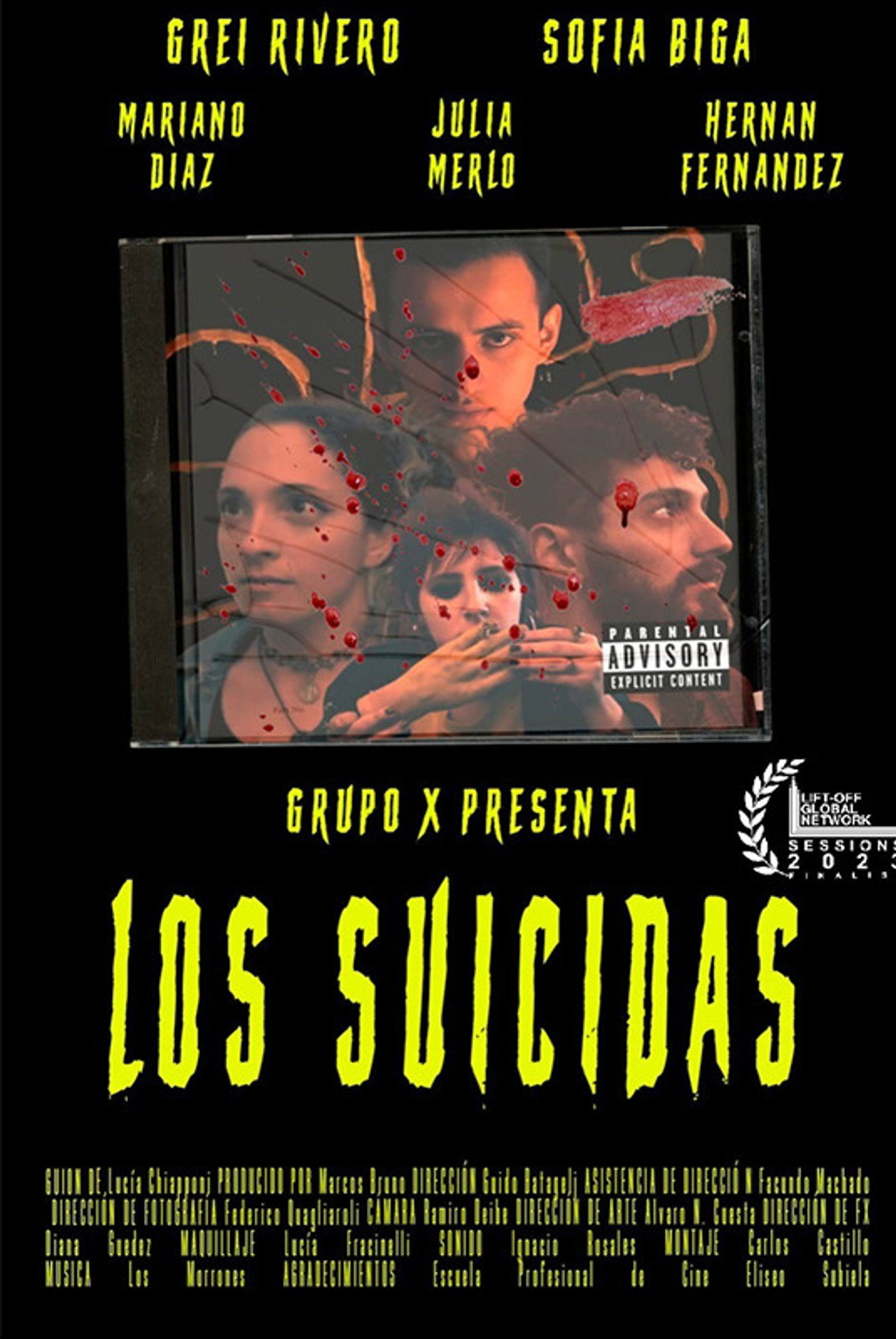 Los Suicidas Backdrop