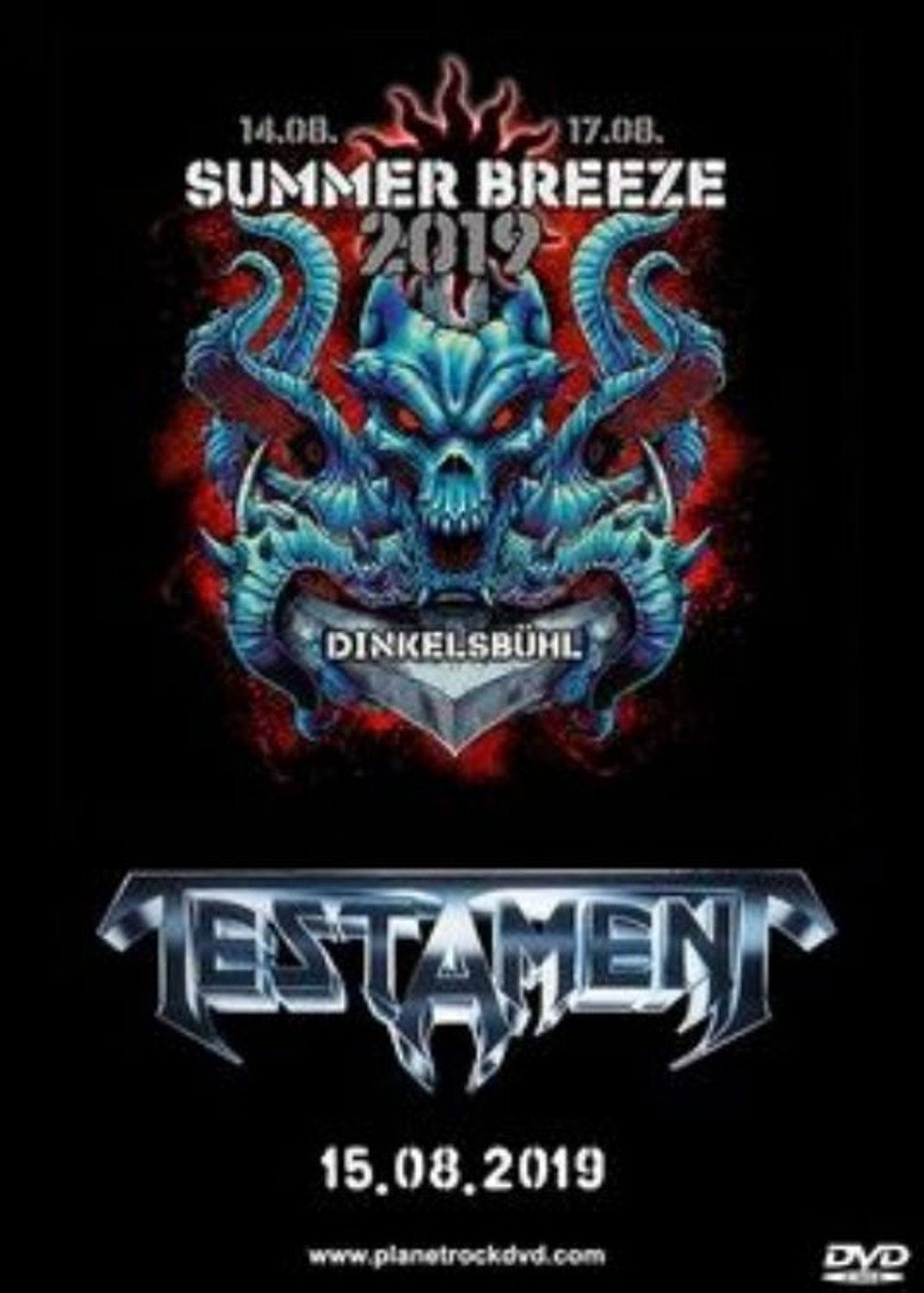 Testament - Live Rockpalast - Summer Breeze Festival -  August 15, 2019 filmaffisch