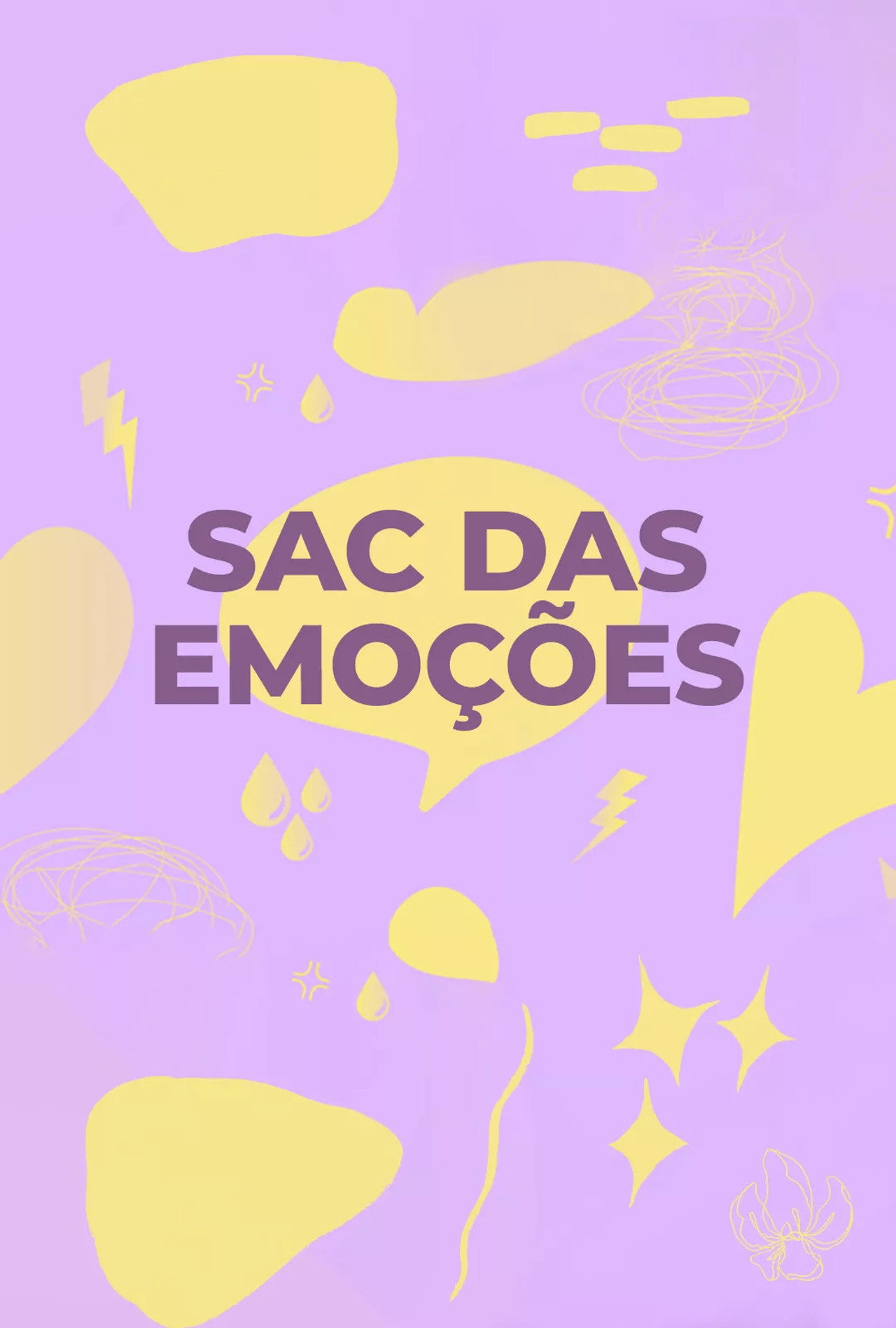 SAC das Emoções affisch