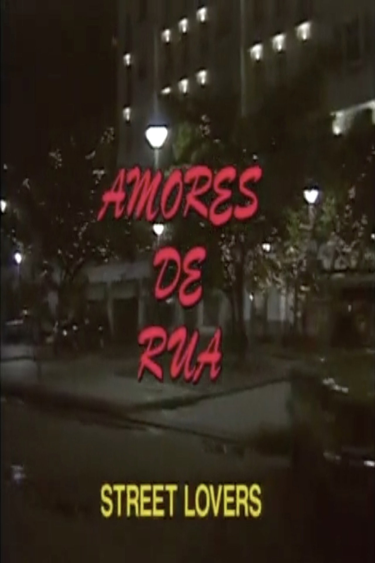 Amores de Rua filmaffisch