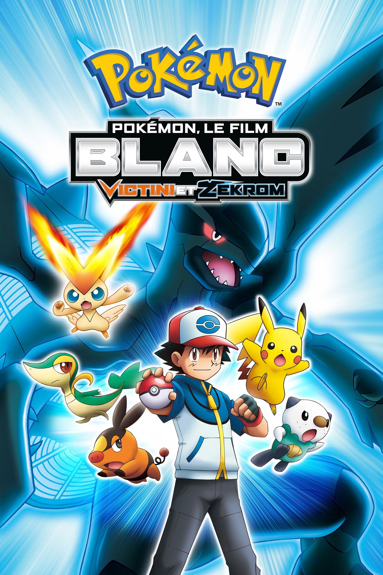 Pokémon, le film : Blanc - Victini et Zekrom poster