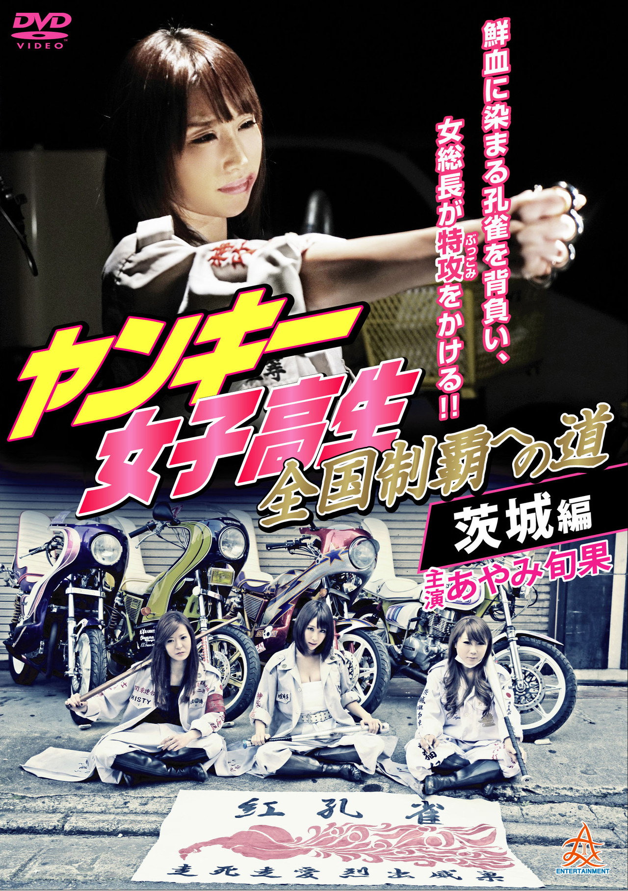 Yankee High School Girls' Road to National Domination 4 Ibaraki Edition poster