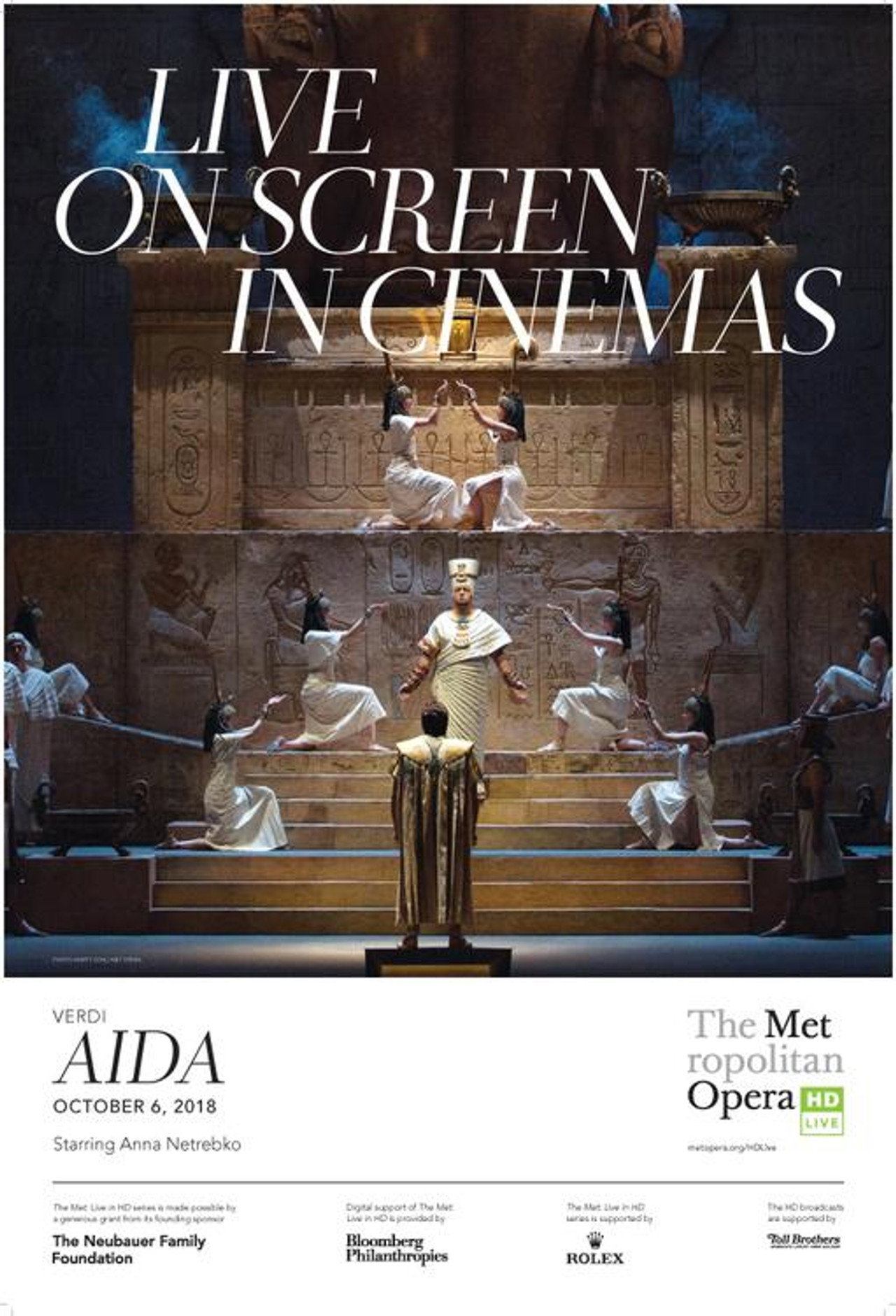 The Metropolitan Opera: Aida filmaffisch