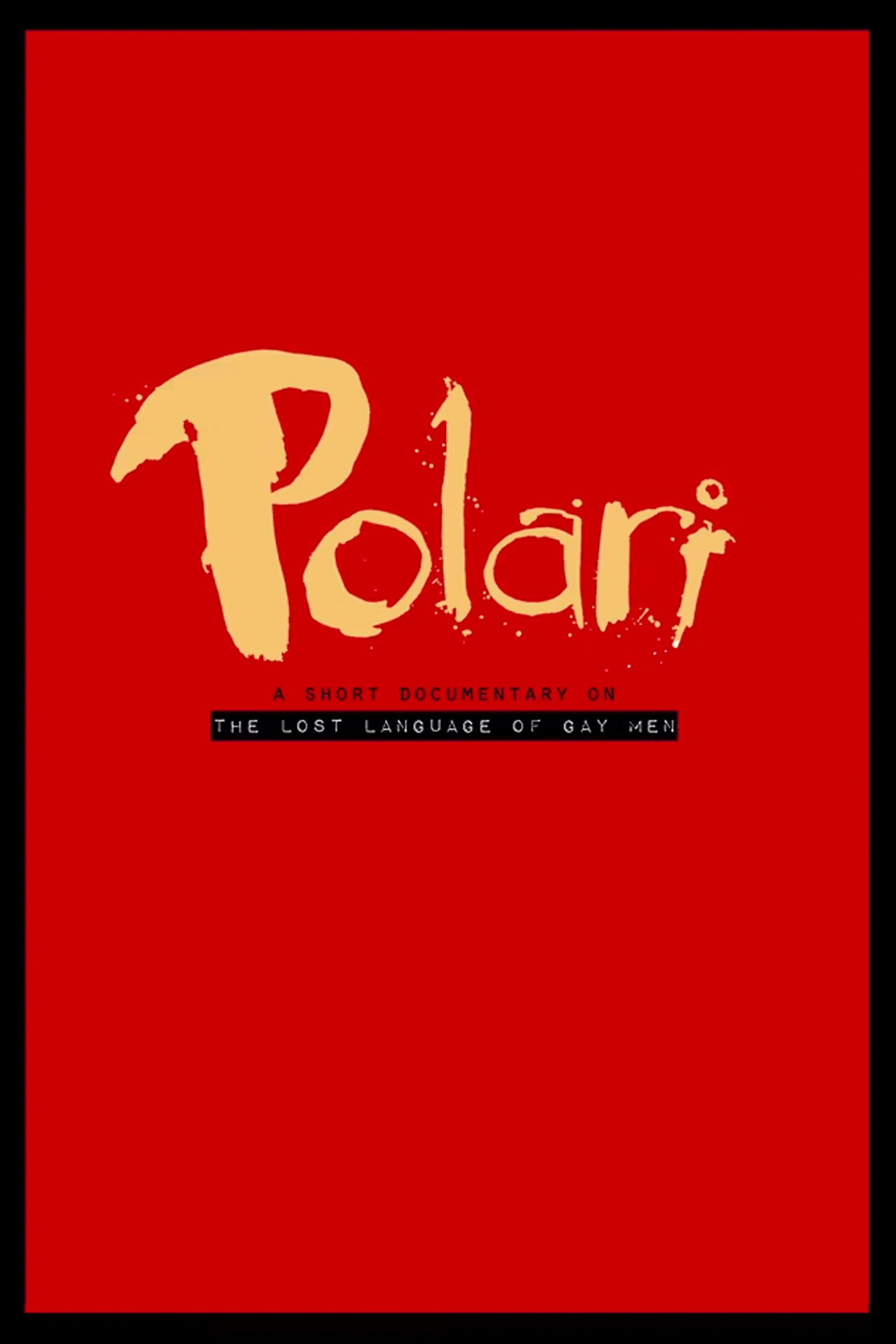 Polari: The Lost Language of Gay Men filmaffisch