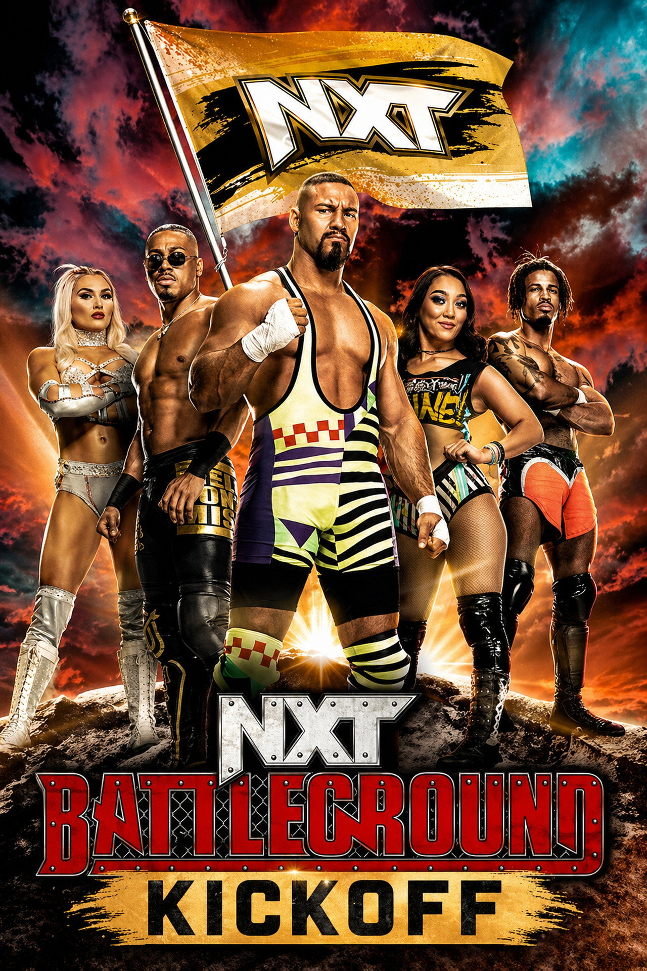 NXT Battleground 2023 Kickoff filmaffisch
