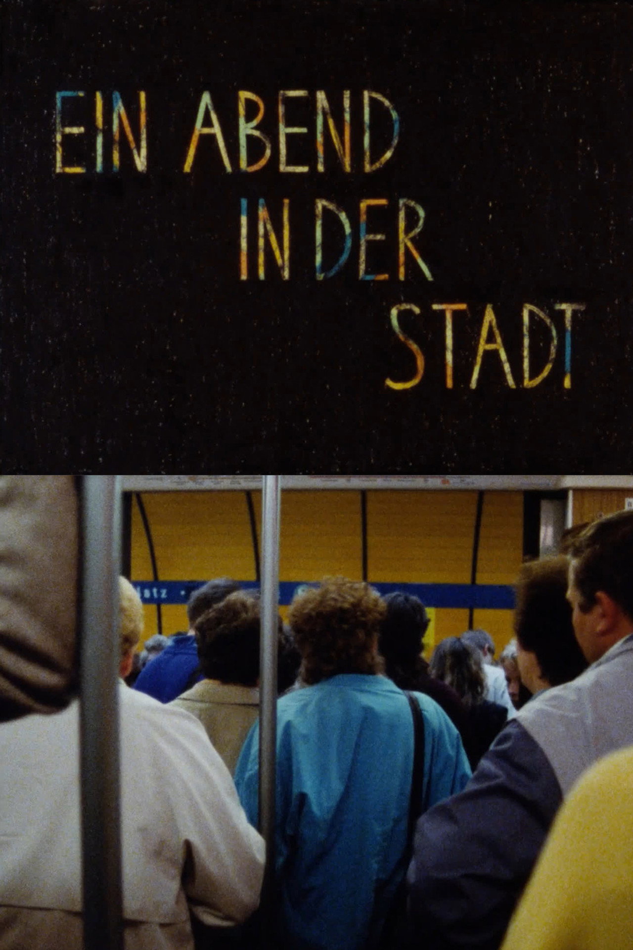 Ein Abend in der Stadt filmaffisch