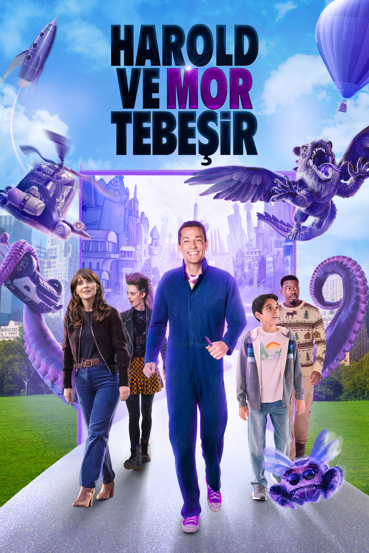 Harold ve Mor Tebeşir Poster