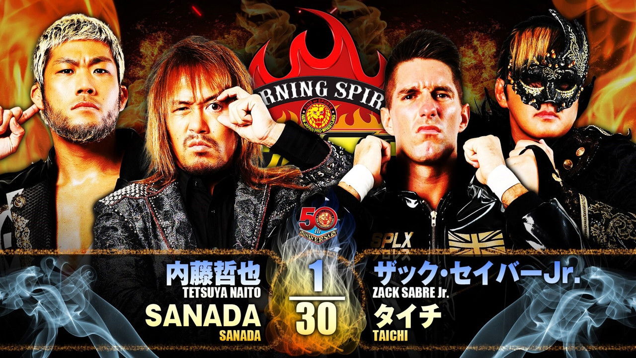 NJPW Burning Spirit 2022 - Day 14 backdrop