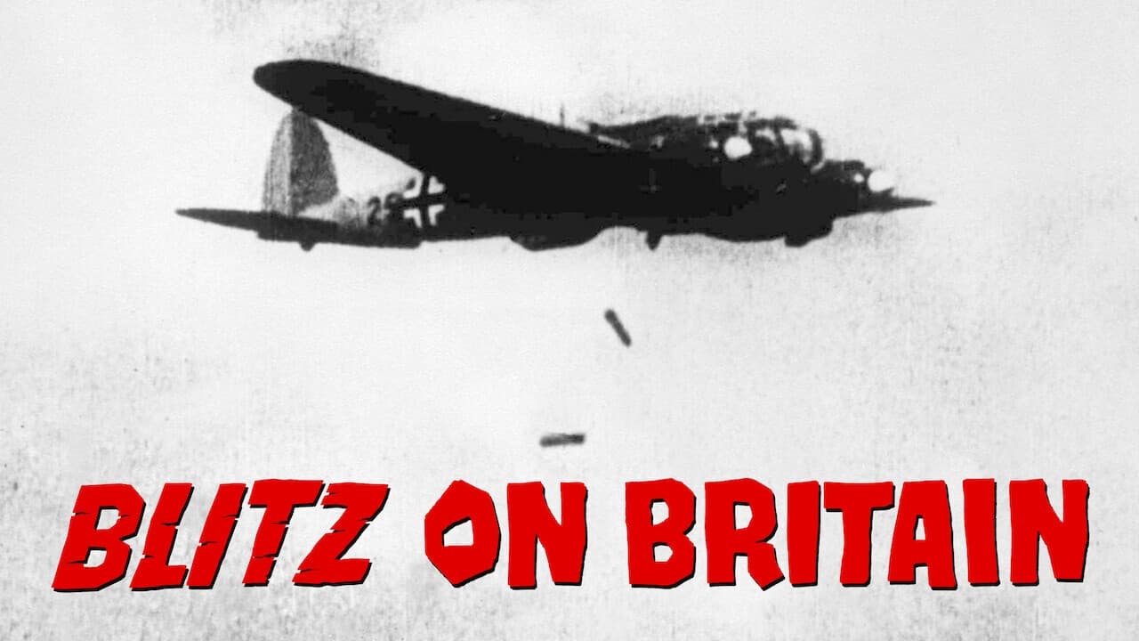 Blitz on Britain background