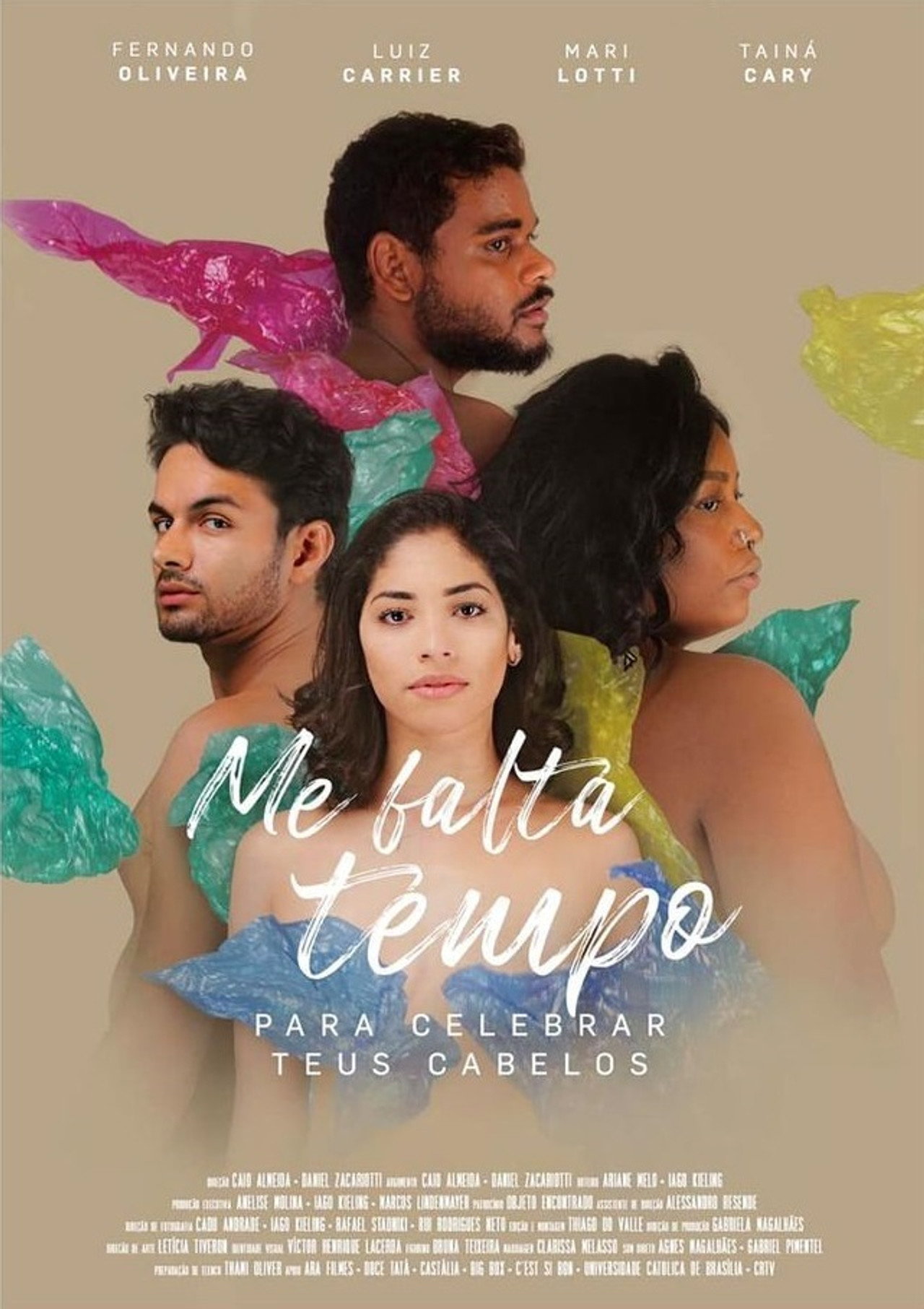 Banner Me Falta Tempo para Celebrar teus Cabelos