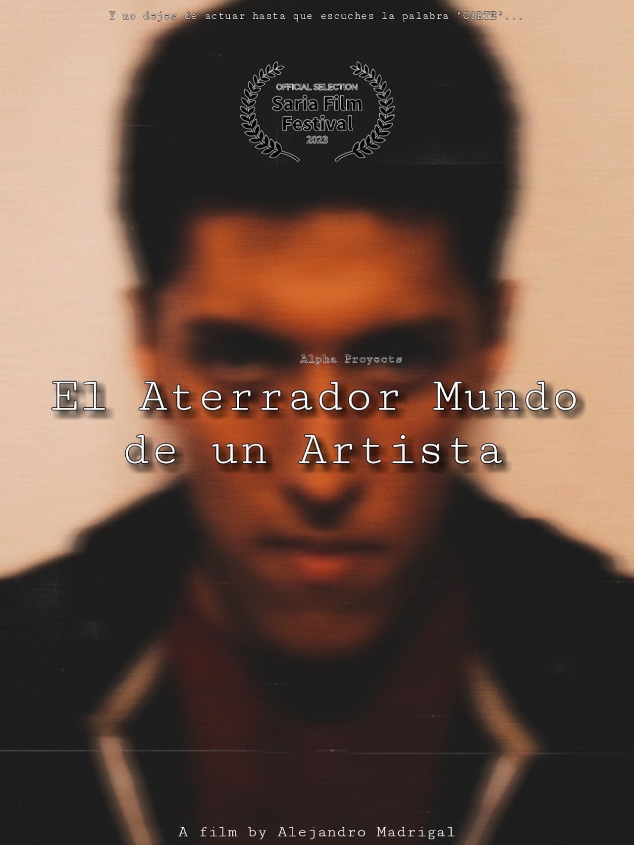 El Aterrador Mundo de un Artista Backdrop