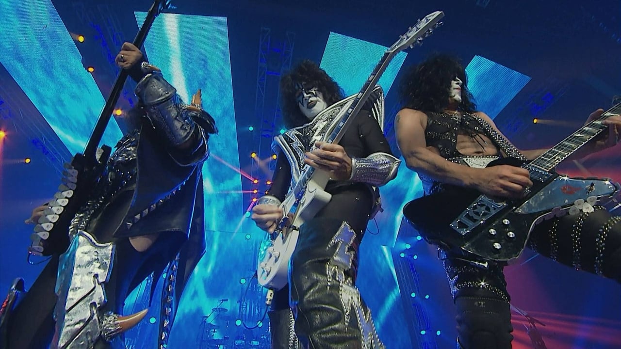 KISS: Rocks Vegas background