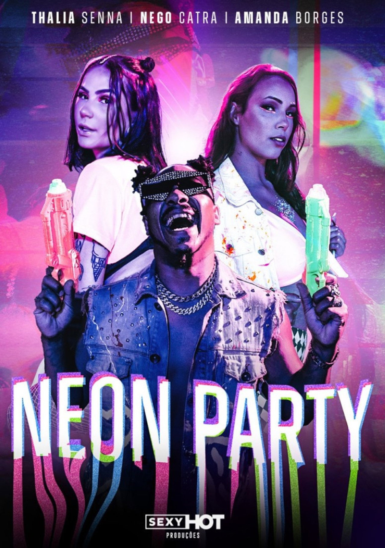 SexyHot - Neon Party filmaffisch