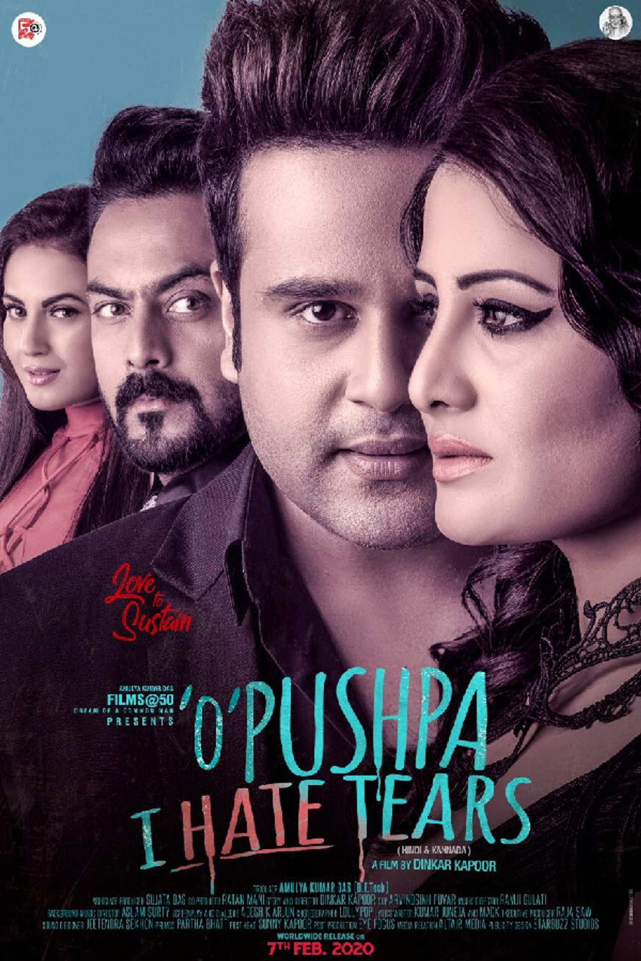 O Pushpa I Hate Tears filmaffisch