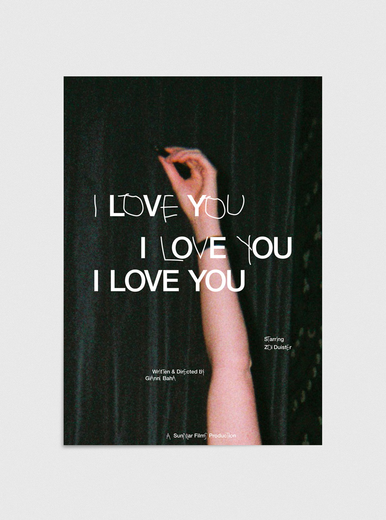 I Love You, I Love You filmaffisch