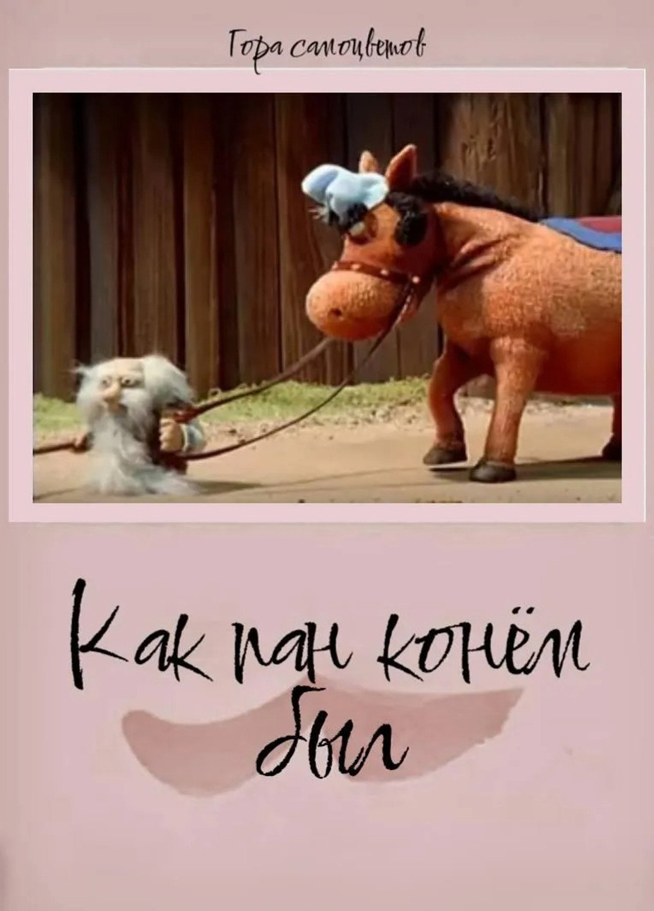 Как пан конём был... filmaffisch