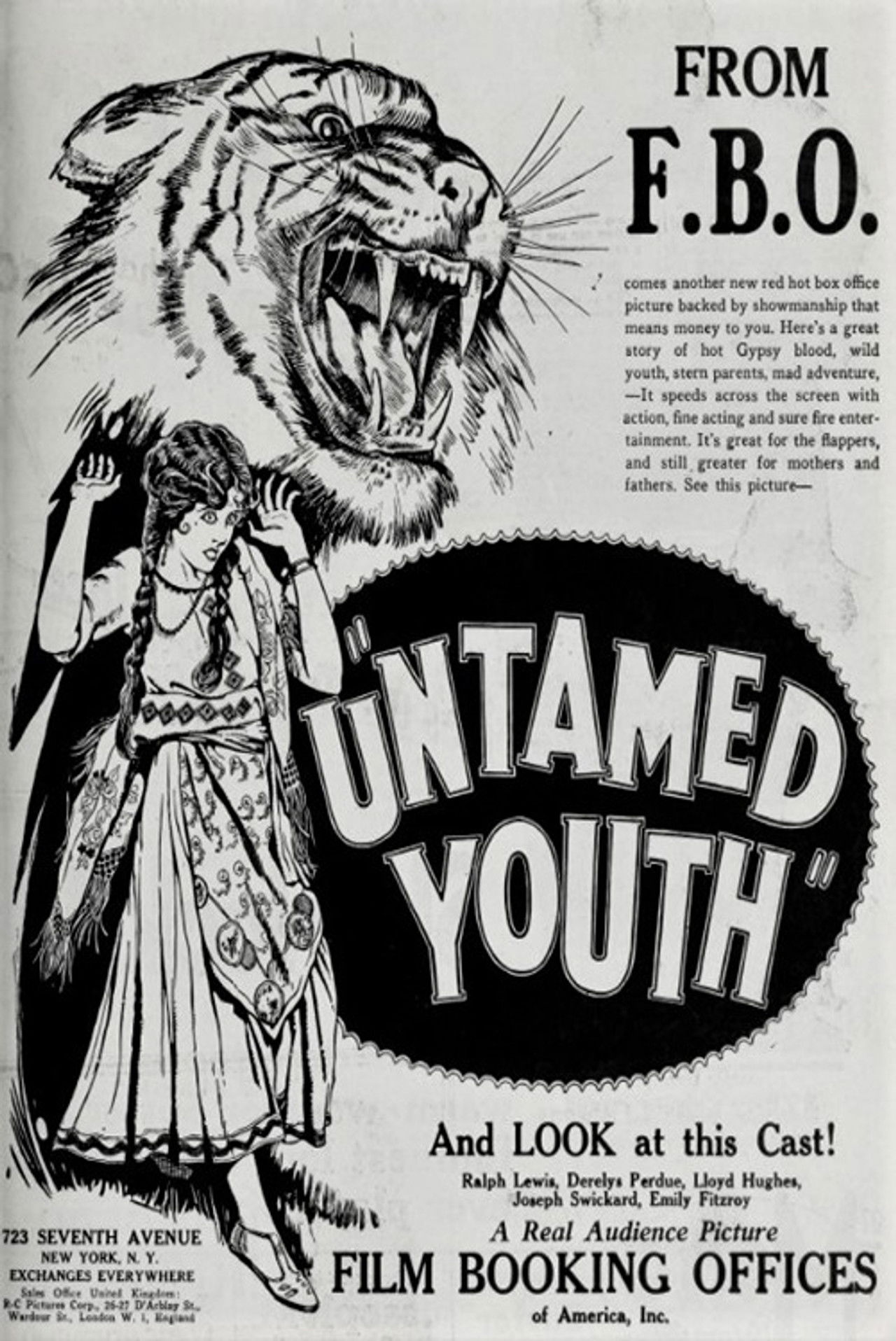 Untamed Youth Backdrop