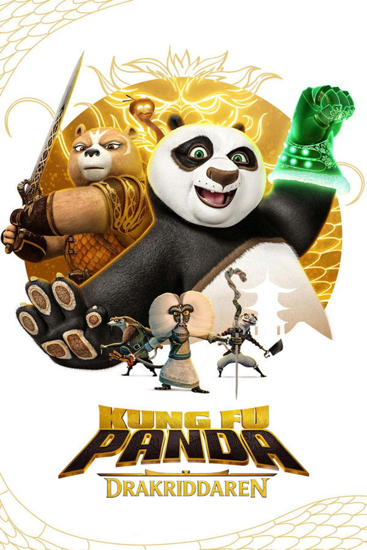 Kung Fu Panda: Drakriddaren affisch