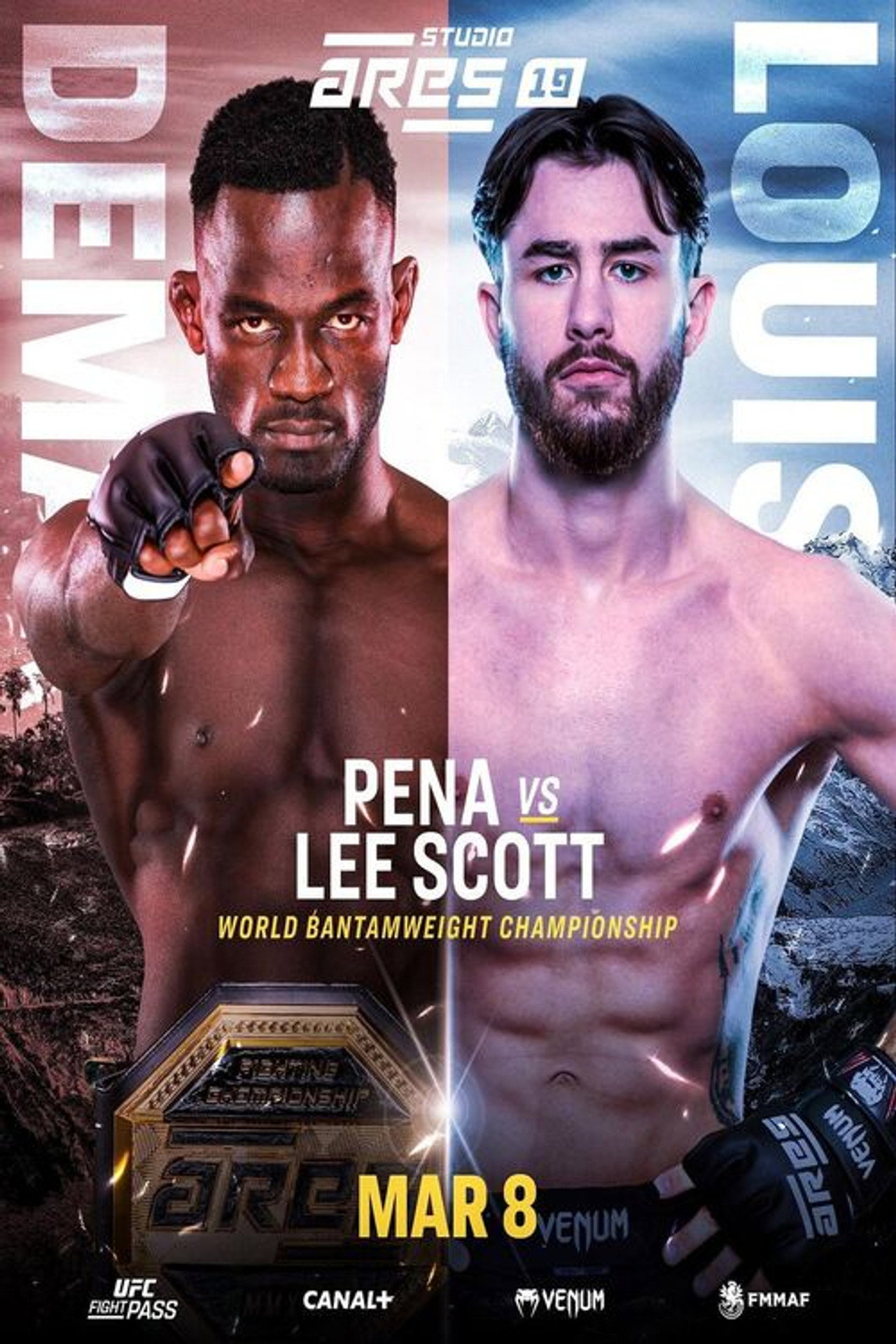 ARES Fighting Championship 19: Pena vs. Lee filmaffisch