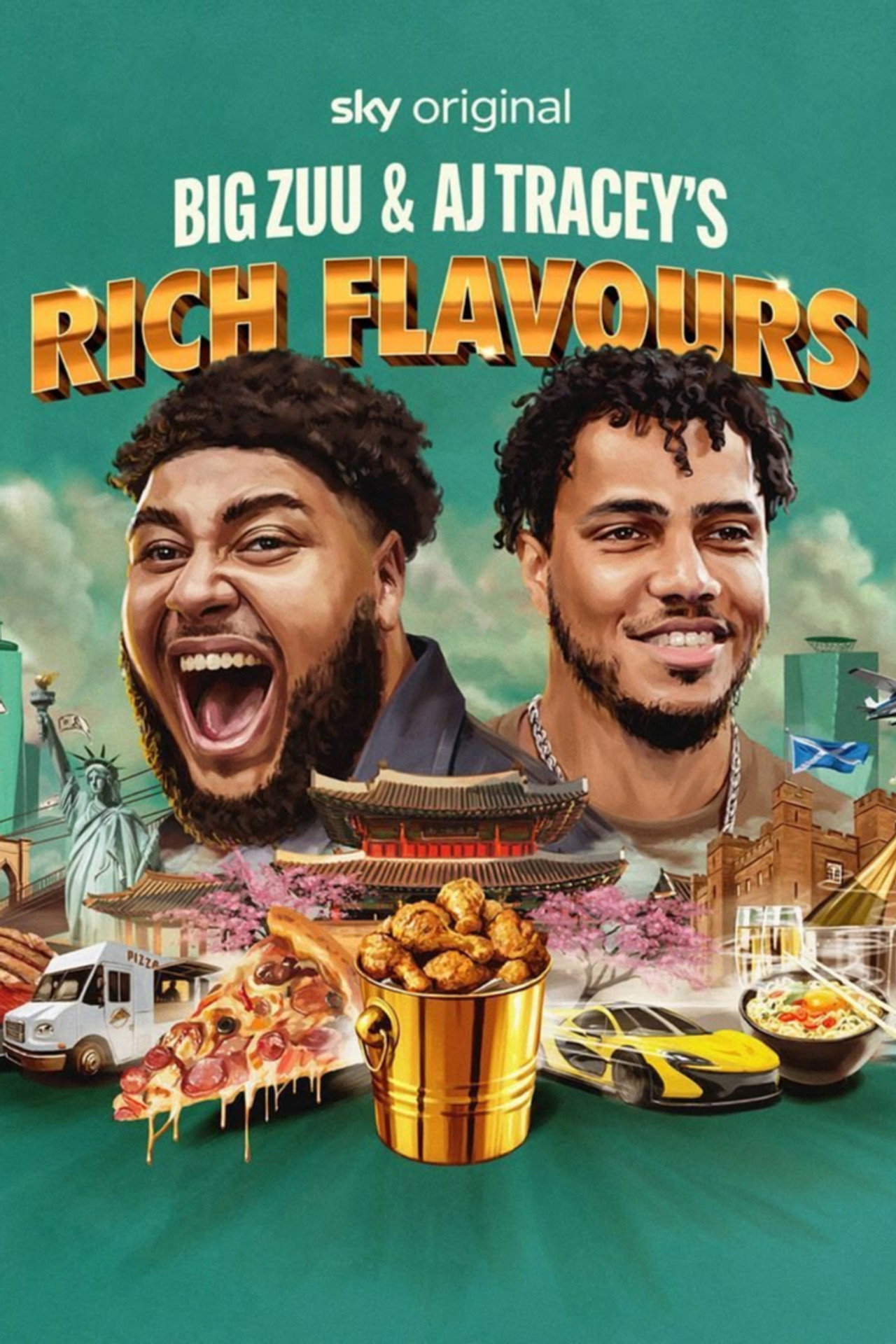 Big Zuu & AJ Tracey's Rich Flavours affisch