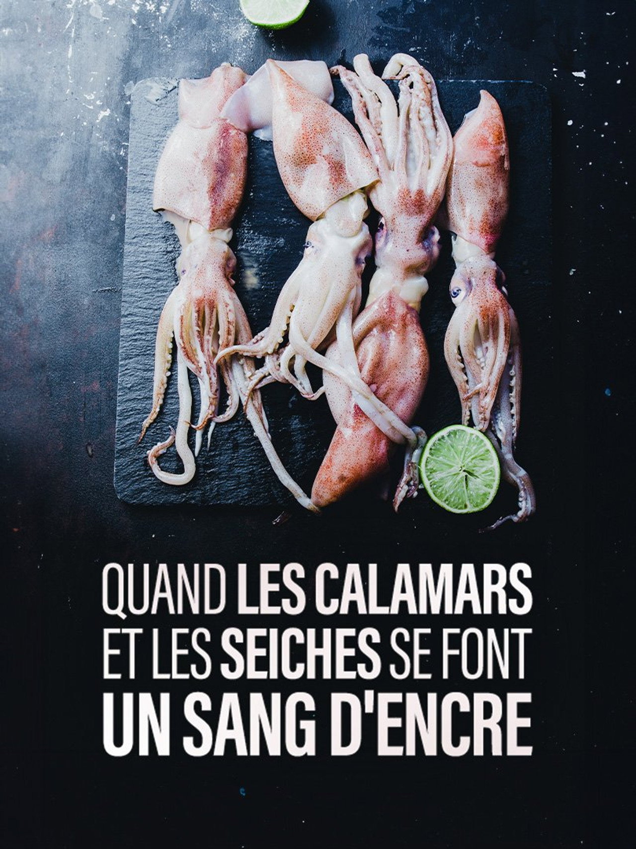 Quand les calamars et les seiches se font un sang d'encre filmaffisch