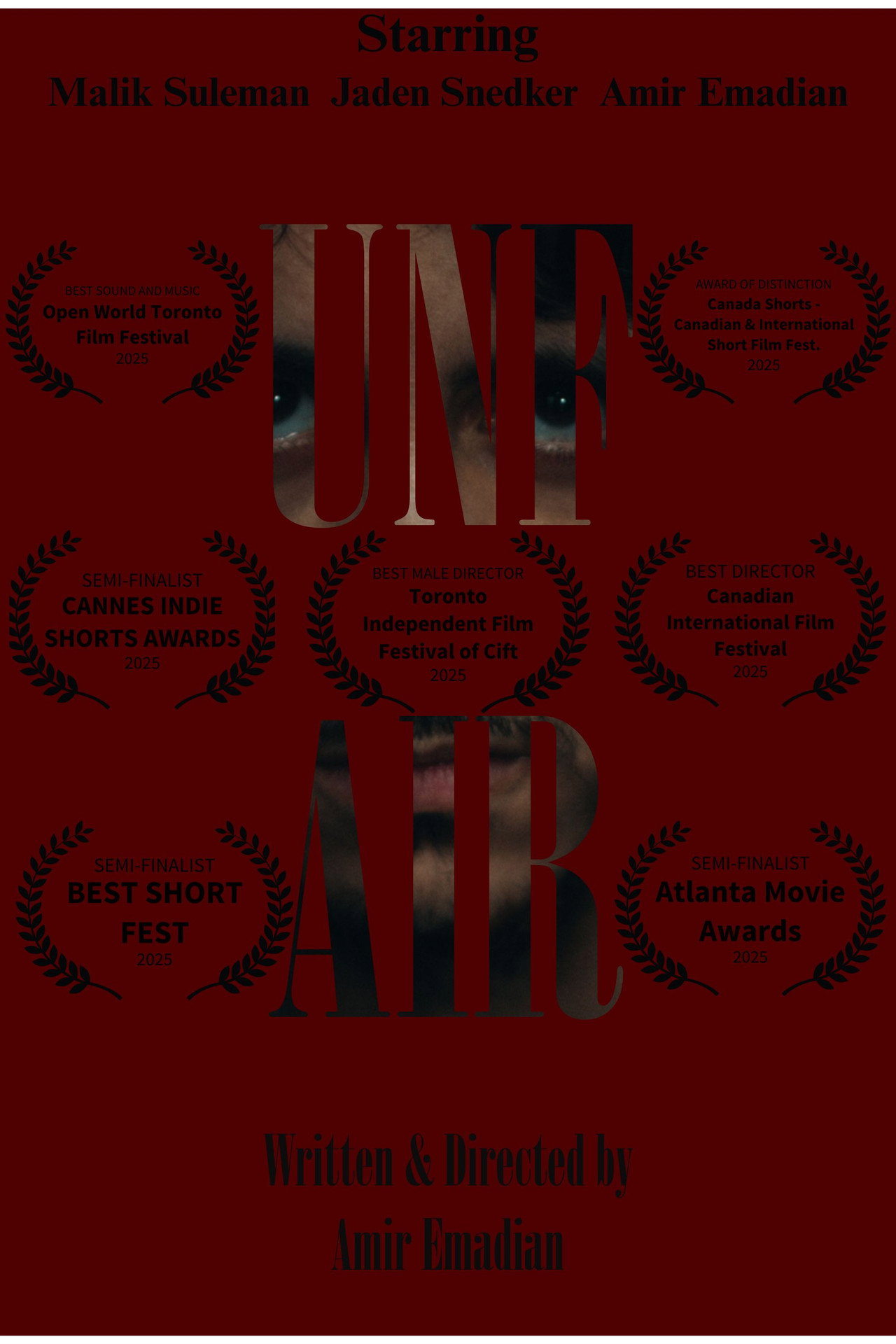 UNFAIR filmaffisch