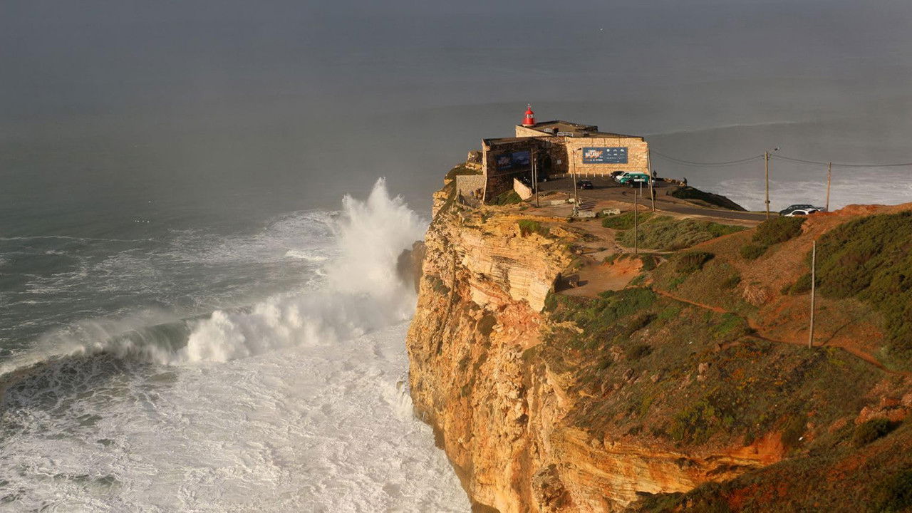 The Perfect Wave: Big Wave Surfing in Portugal backdrop