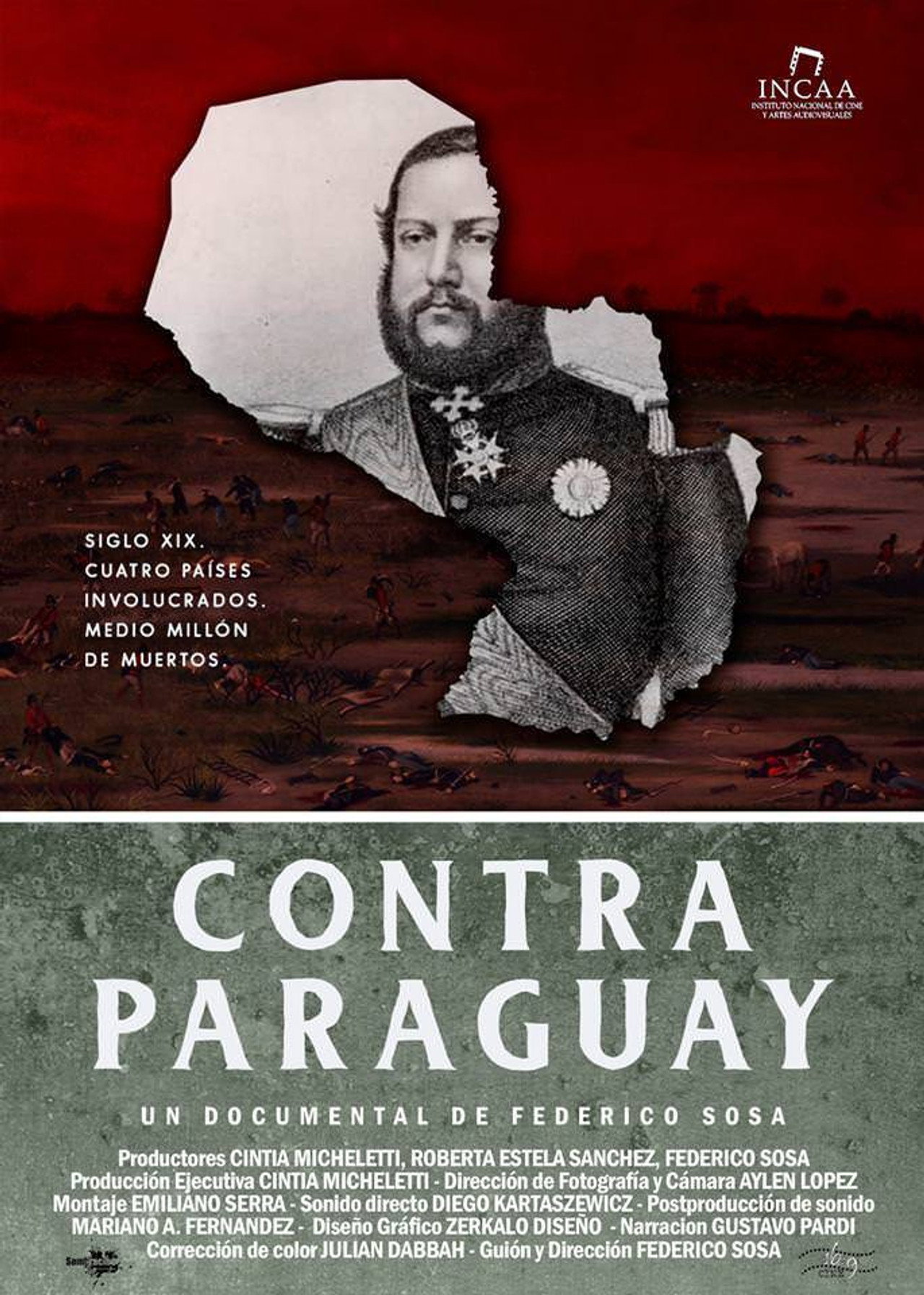 Contra Paraguay filmaffisch