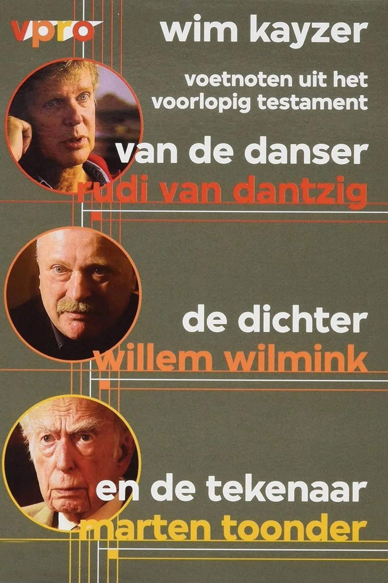 Het Testament van de Danser, de Dichter en de Tekenaar filmaffisch