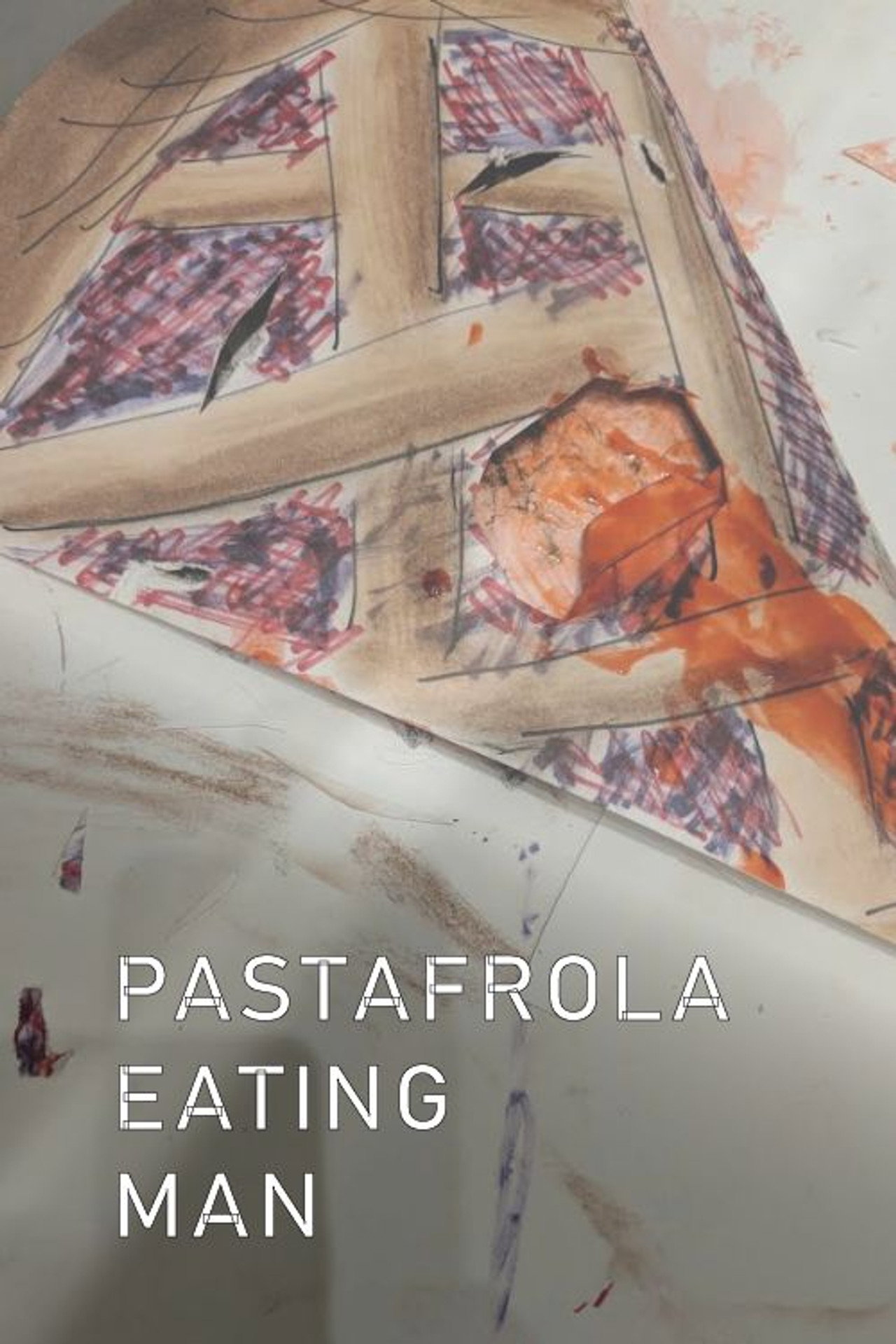 Pastafrola eating man Backdrop