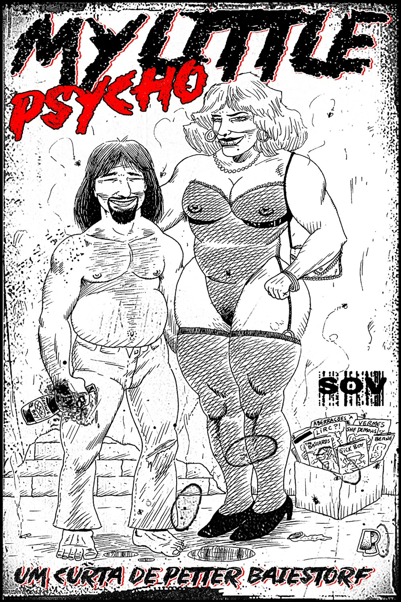 My Little Psycho Backdrop