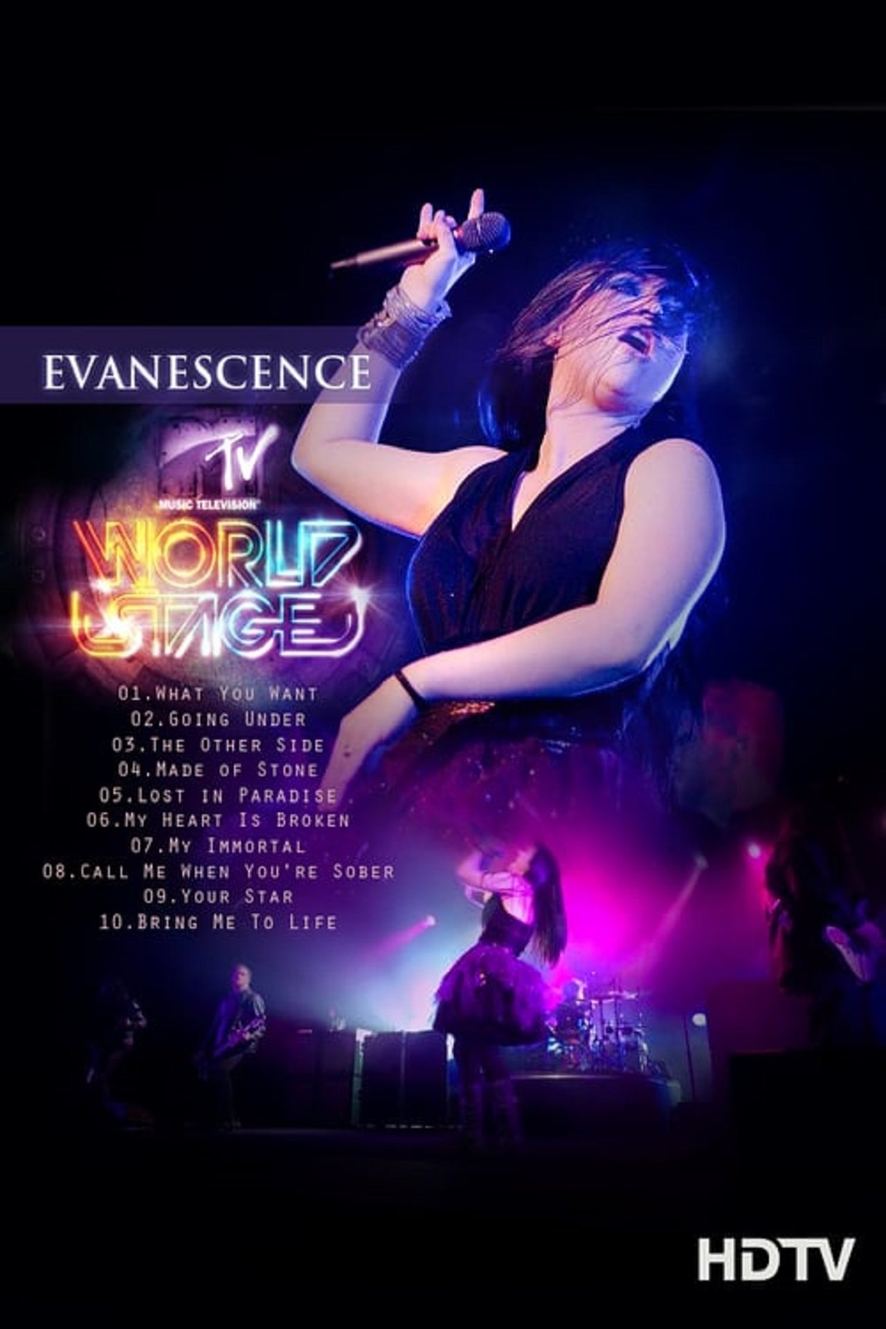 مشاهدة فيلم Evanescence: MTV World Stage مترجم بدون اعلانات - بوستر