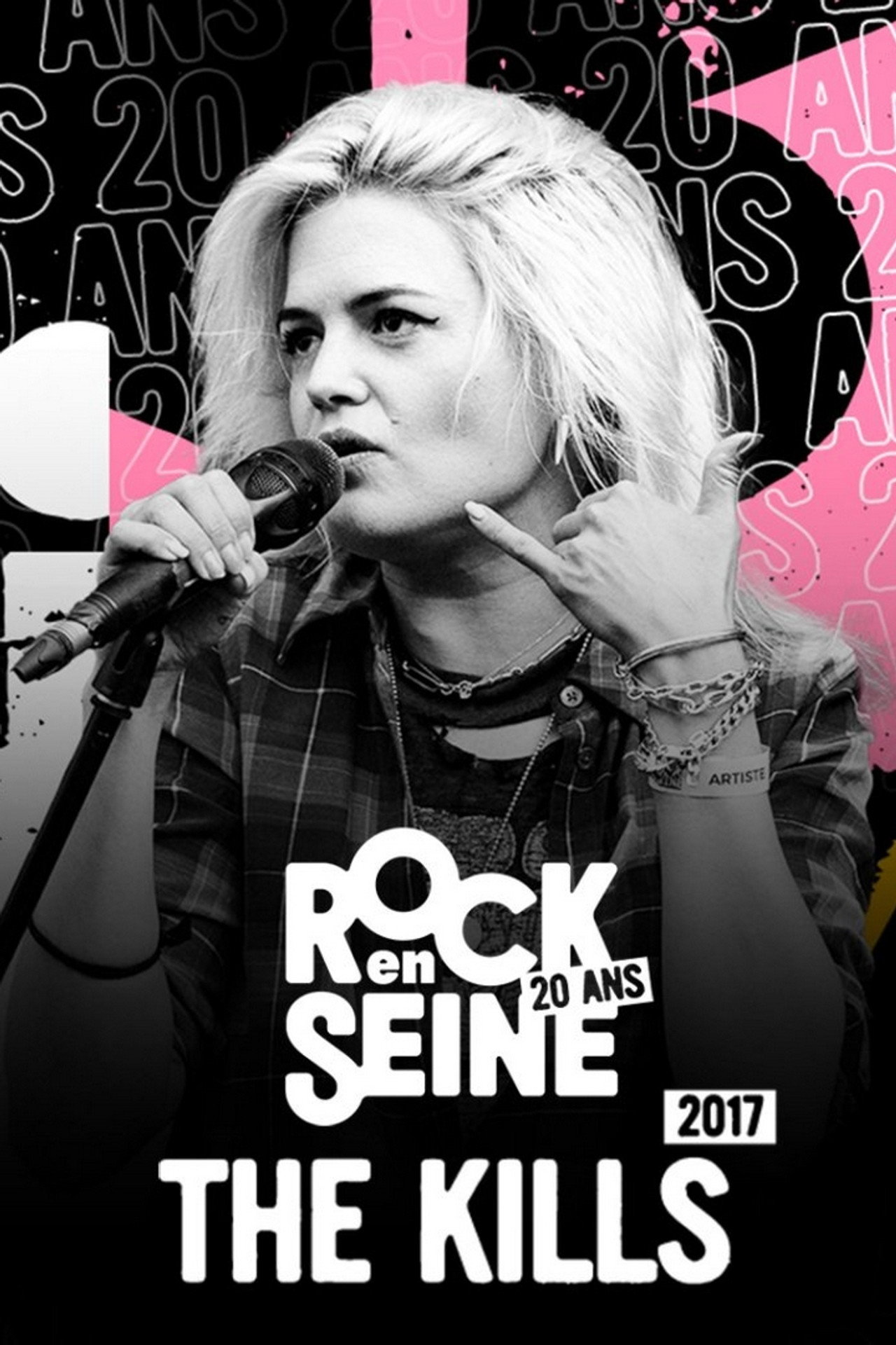 The Kills - Rock en Seine 2017 Backdrop