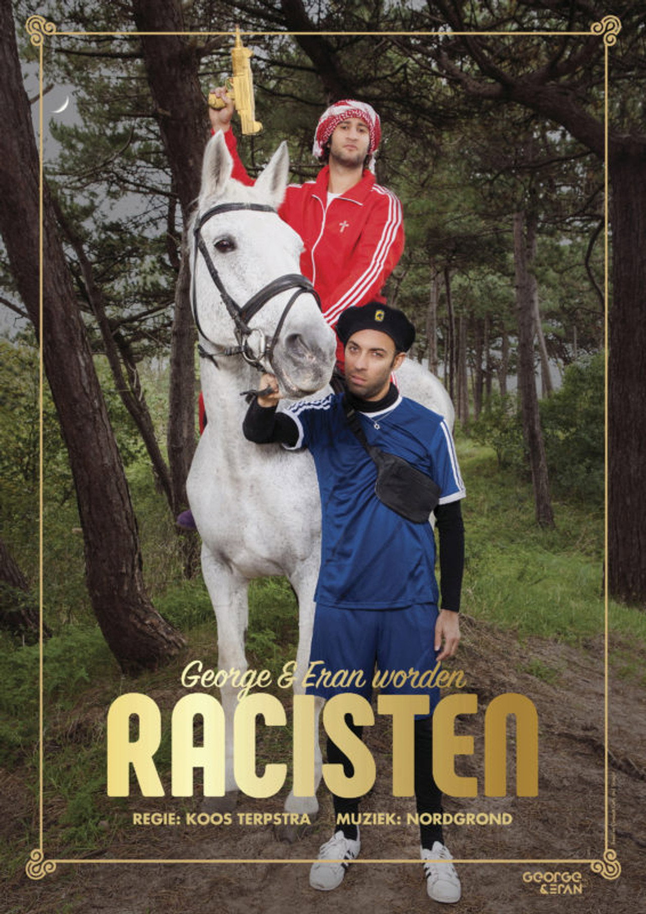 George en Eran worden racisten filmaffisch