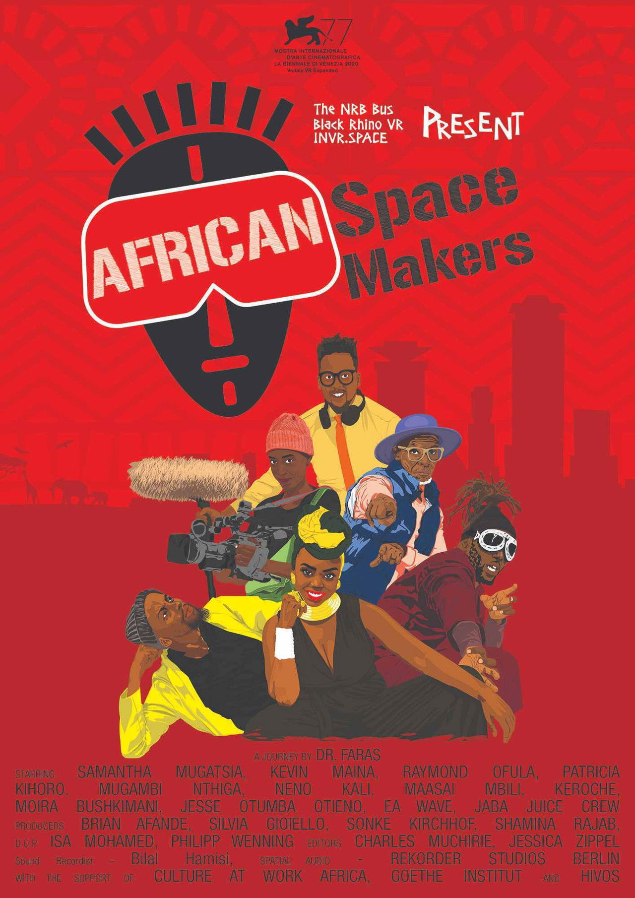 African Space Makers Backdrop