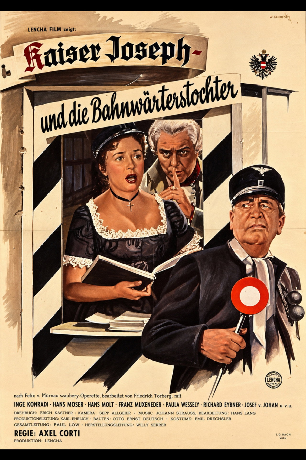 Kaiser Joseph und die Bahnwärterstochter poster