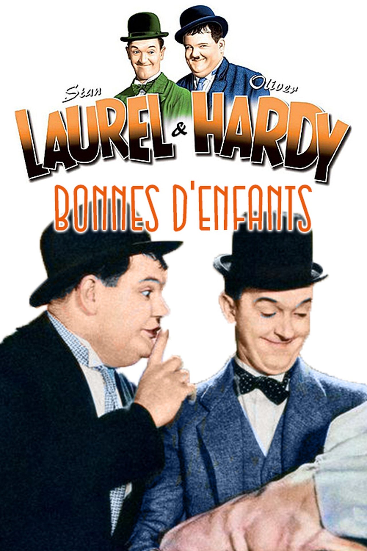Laurel Et Hardy - Bonnes d'enfants poster