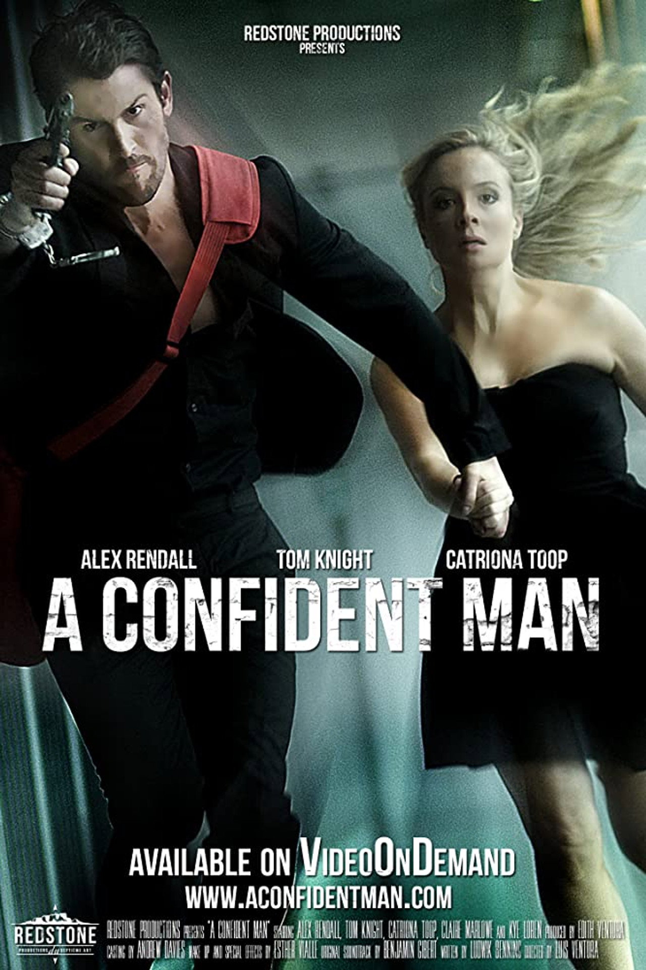 A Confident Man Backdrop