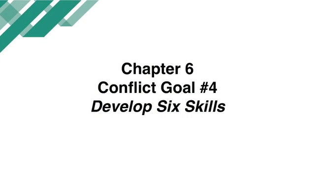 Clinical Foundations in Gottman Method Couples Therapy - Season 1 Episode 12 : Chapter 6 - Conflict Goal #4: Develop Six Skills